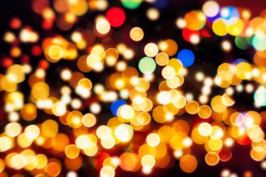 Festival arka plan. Glitter Vintage ışıklar arka plan