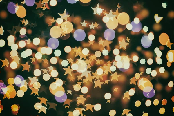 Fondo de Navidad con luces bokeh — Foto de Stock