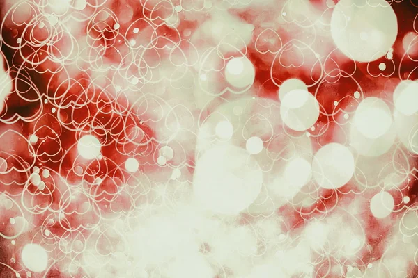 Christmas background with bokeh lights — Stock Photo, Image