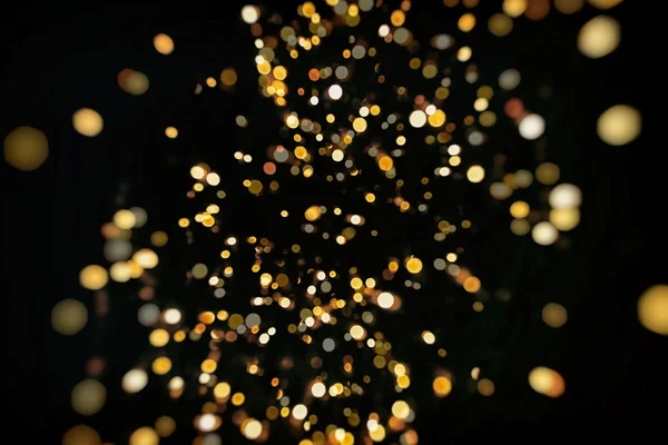 Fondo de Navidad con luces bokeh —  Fotos de Stock