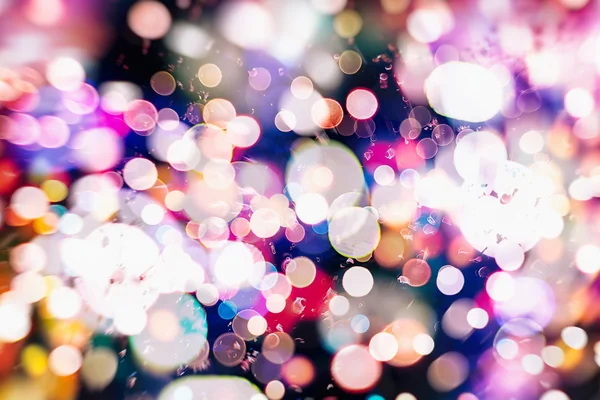 Fundo abstrato elegante festivo com luzes bokeh e textura de estrelas — Fotografia de Stock