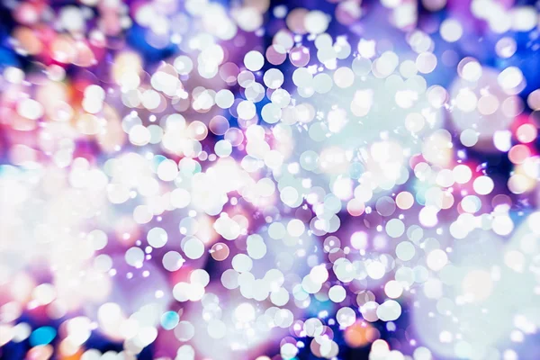 Fundo abstrato elegante festivo com luzes bokeh e textura de estrelas — Fotografia de Stock