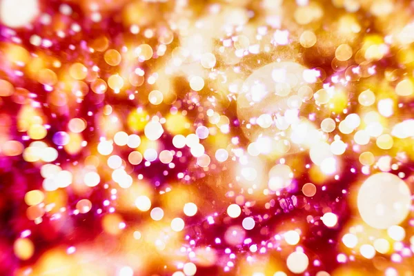 Festliche elegante abstrakte Hintergrund mit Bokeh-Lichtern und Sternen Textur — Stockfoto