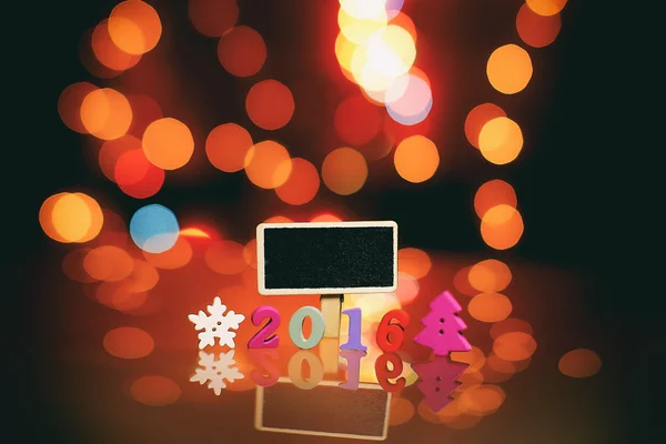 Feliz Natal Criativo. Feliz Ano Novo 2016 — Fotografia de Stock