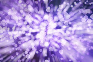 Bokeh ışıkları ve yıldız desenli şenlikli soyut arkaplan