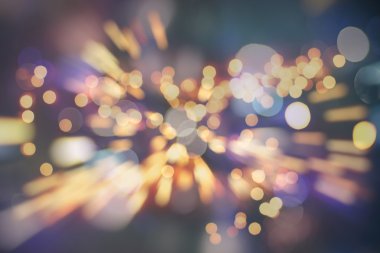 Renkli arka ışık arka plan bulanık