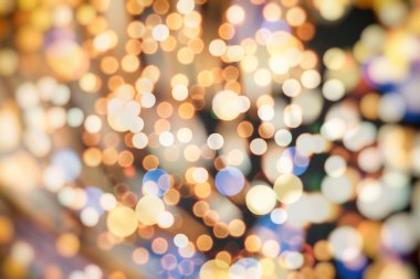 Renkli arka ışık arka plan bulanık