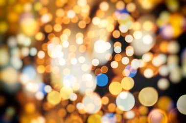 Renkli arka ışık arka plan bulanık