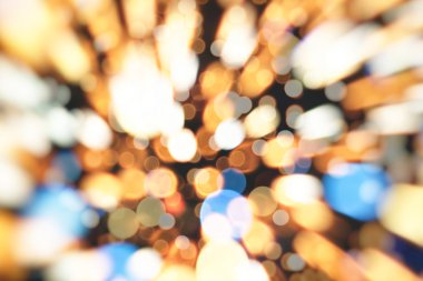 Renkli arka ışık arka plan bulanık