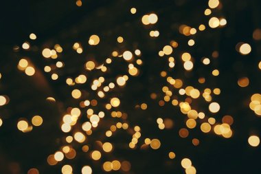 Renkli ışık çemberleri soyut arkaplan 