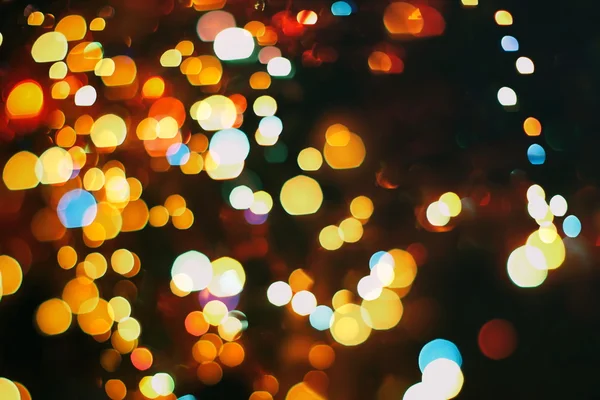 Красочные круги светового абстрактного фона — стоковое фото