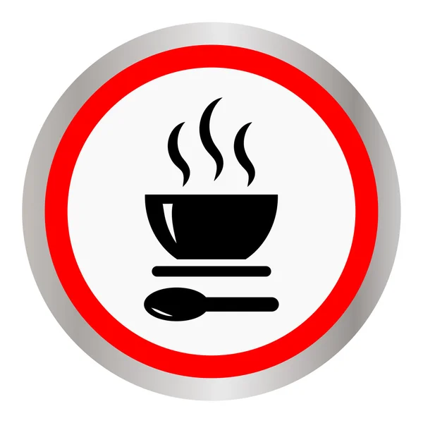 Soup-Symbol-Taste — Stockvektor