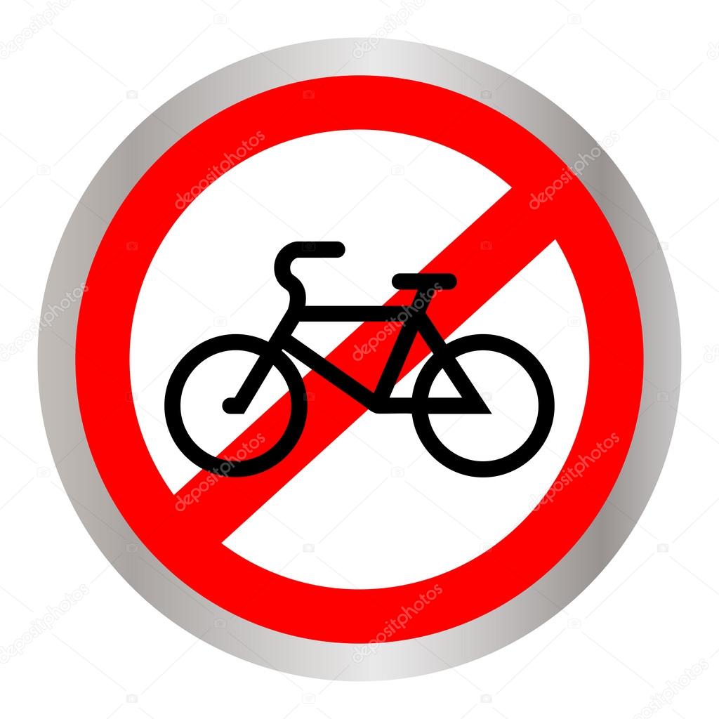 No Bicycle Bike Prohibited Symbol Sign Indicating The Prohibition Or no-bicycle-bike-prohibited-symbol-sign-indicating-the-prohibition-or