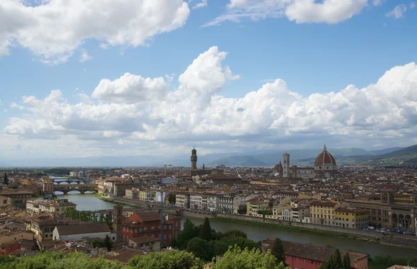 Florence Skyline City, Toscana, Italia — Foto Stock