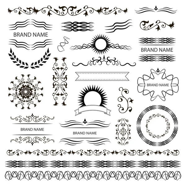 tasarım vektör grafik öğeleri kümesi