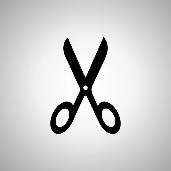 Icono de tijeras, vector de icono de tijeras, símbolo de icono de tijeras — Vector de stock