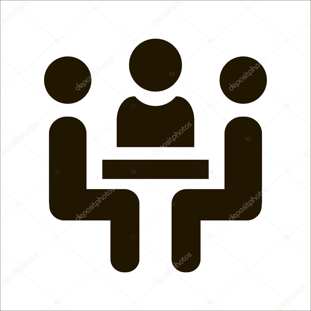Vektorgrafiken Meeting Icon Vektorbilder Meeting Icon Depositphotos