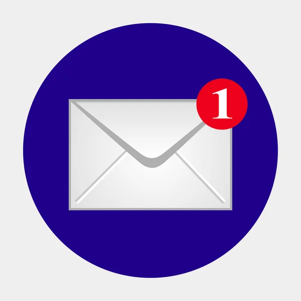 Une icône de lettre email — Image vectorielle