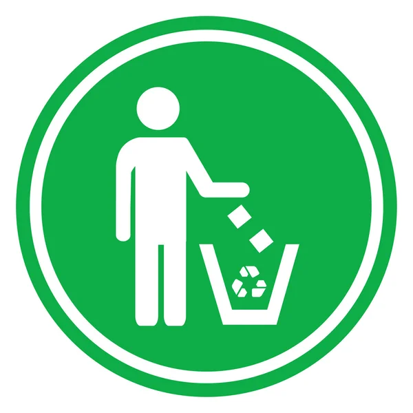 Recycle symbol — Stock Vector
