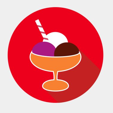 vektör simge dondurma