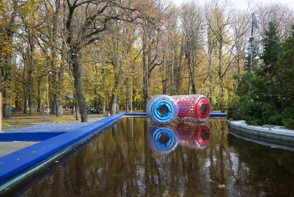 Herfstpark — Stockfoto