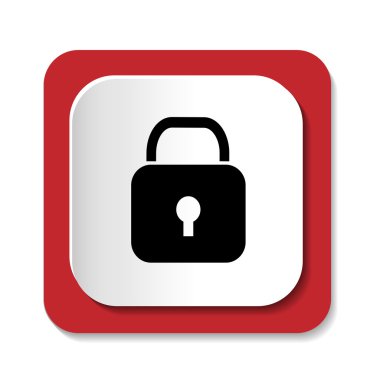 vektör kilit simgesi