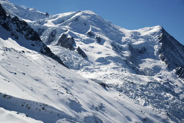 Вид на французские Альпы — стоковое фото
