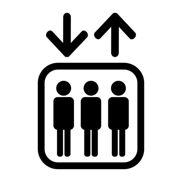 Asansörler vektör çizim imzalamak