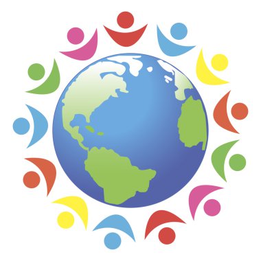 Küre Dünya simgesi