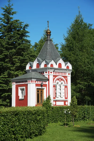 Novospasskiy kloster - kapell – stockfoto
