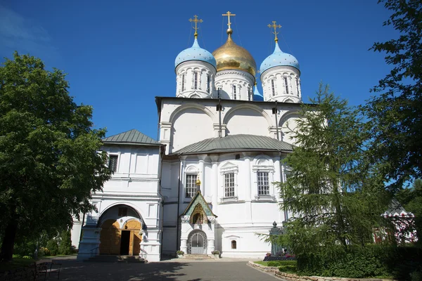 Başkalaşım katedral novospassky Manastırı, Moskova — Stok fotoğraf