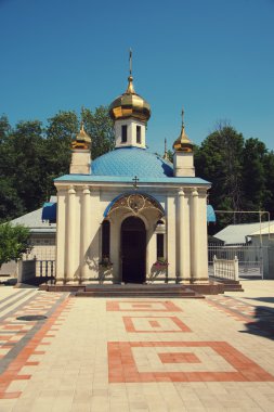 Church of the Assumption of the Blessed Virgin in Stavropol, Russia.
