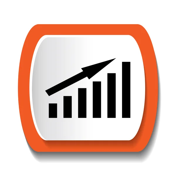 Icon graph — Stock Vector
