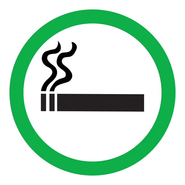 Pictogram het oplossend roken — Stockvector