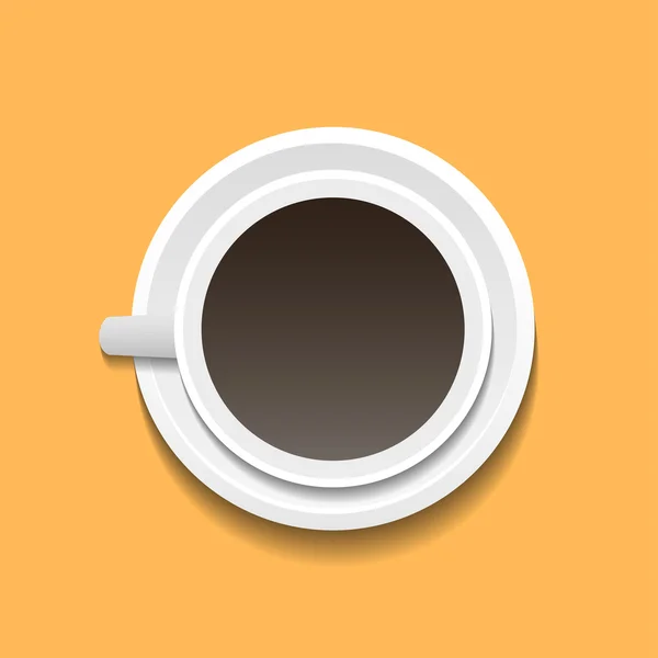 Icona del caffè vettoriale — Vettoriale Stock