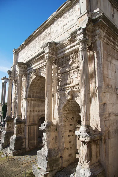 Arco di Settimio Severo Roma — Foto Stock