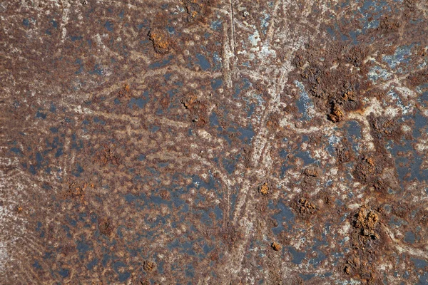 Rusted metal background — Stock Photo, Image