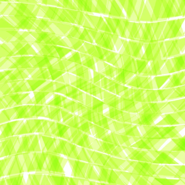 Abstracte groene driehoekjes achtergrond — Stockvector