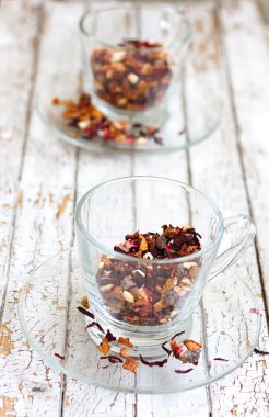 şeffaf cam fincan meyve çay kaynak