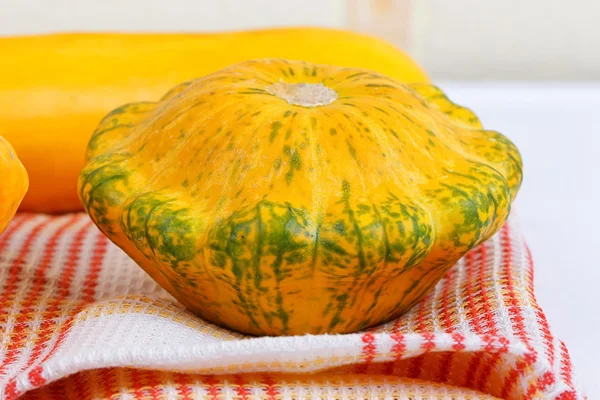 Autumn squash on a table — Stock Photo, Image