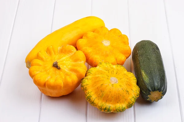 Group of autumn squash — Stock Photo, Image