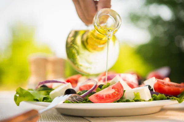 Fräsch caesar sallad — Stockfoto