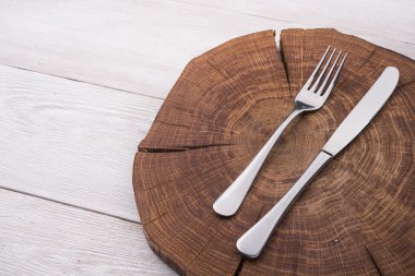 metal çatal ve bıçak