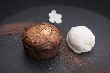 Çikolatalı fondan kek