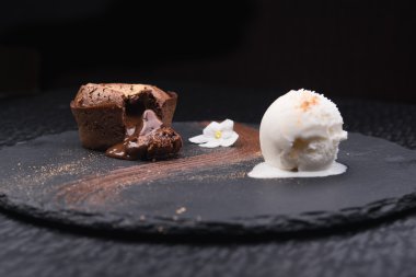 hostaflowersıcak çikolatalı puding