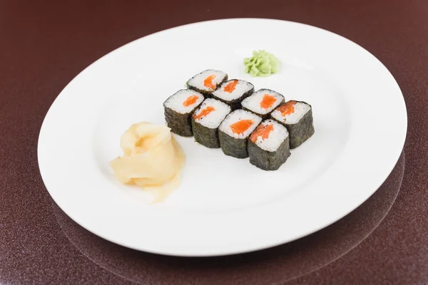 Tasty seafood sushi — Stock Photo, Image