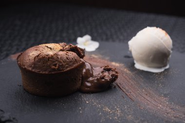 hostaflowersıcak çikolatalı puding