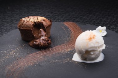 hostaflowersıcak çikolatalı puding