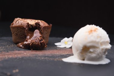 hostaflowersıcak çikolatalı puding