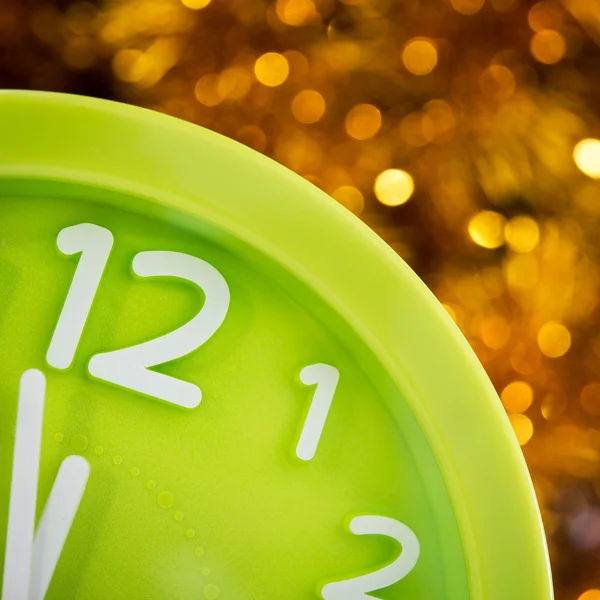 Reloj de la Navidad a las doce — Foto de Stock